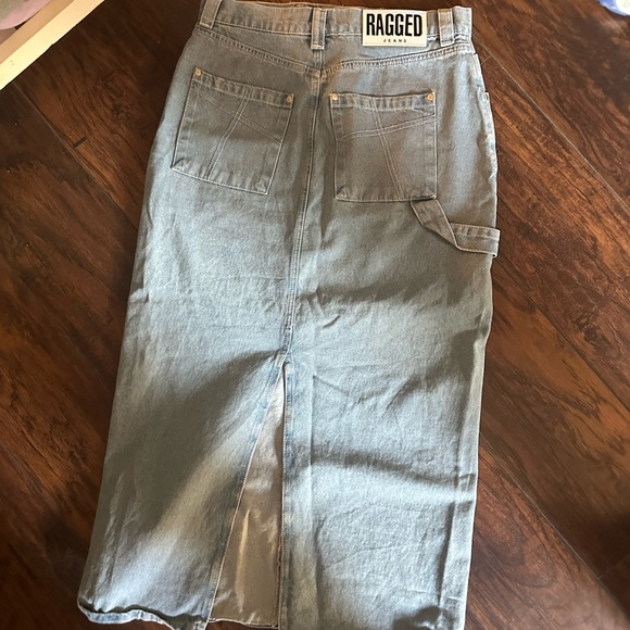 The Ragged Priest Denim Maxi Skirt - Picture 4 of 5